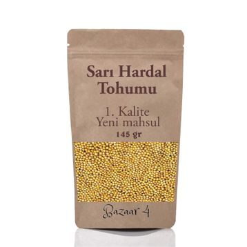 Bazaar 4 145 gr Sarı Hardal Tohumu