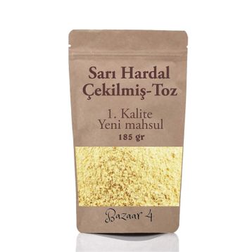 Bazaar 4 185 gr Sarı Hardal Tozu