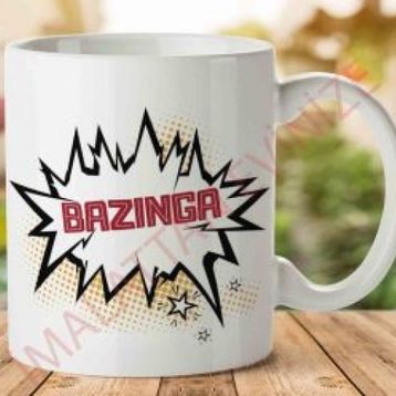 Bazinga Baskılı Kupa