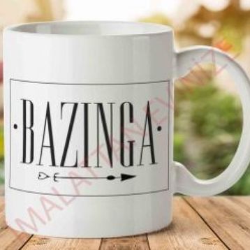 Bazinga Baskılı Kupa