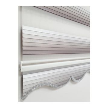 BBB MZ290 Geniş Pliseli Renk Geçişli Zebra Stor Perde