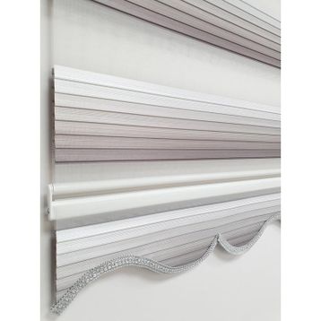 BBB MZ290 Geniş Pliseli Renk Geçişli Zebra Stor Perde