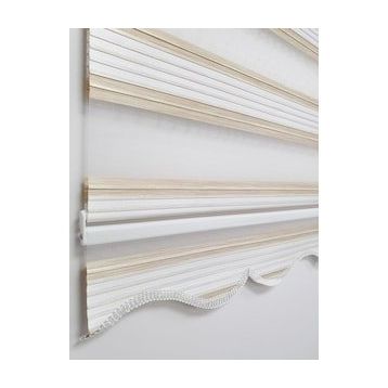 BBB MZ291 Geniş Pliseli Renk Geçişli Zebra Stor Perde