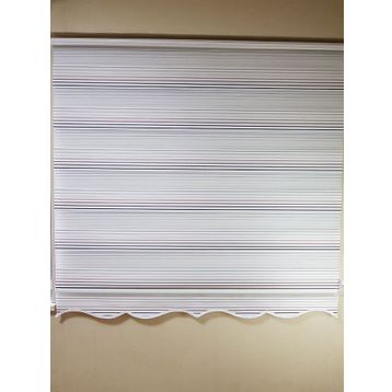 BBB MZ320 Dar Pliseli Zebra Beyaz 180x260 cm Stor Perde