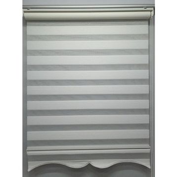 BBB MZ320 Dar Pliseli Zebra Beyaz 200x260 cm Stor Perde