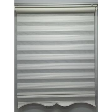 BBB MZ320 Dar Pliseli Zebra Beyaz 90x260 cm Stor Perde