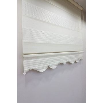 BBB MZ481 Pliseli Ekru 80x200 Stor Zebra Perde
