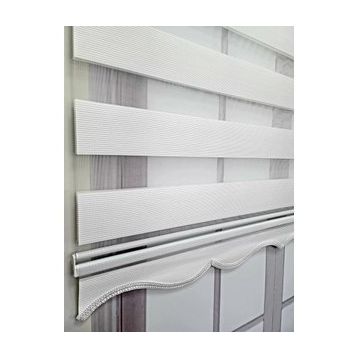 BBB MZ484 Mikro Pliseli Zebra Krem 110x200 cm Stor Perde