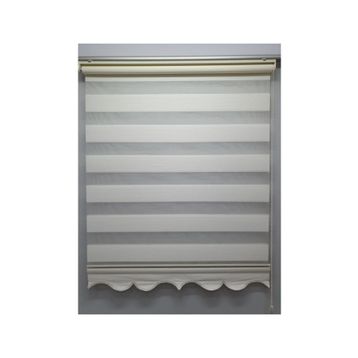 BBB MZ484 Mikro Pliseli Zebra Krem 90x200 cm Stor Perde