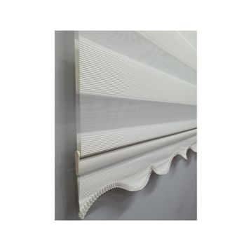 BBB MZ484 Mikro Pliseli Zebra Krem 90x200 cm Stor Perde