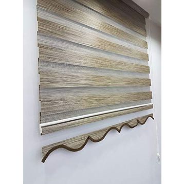 BBB MZ494 Bambu Kahverengi 100x200 Stor Zebra Perde