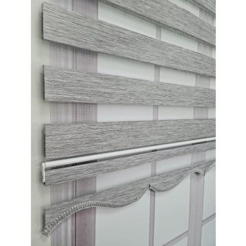 BBB MZ495 Bambu Gri 100x260 cm Stor Perde
