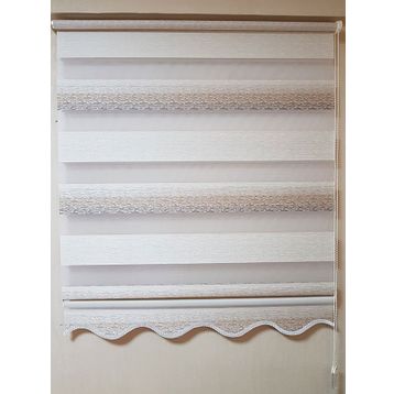 BBB MZ507 Beyaz 190x200 Stor Zebra Perde