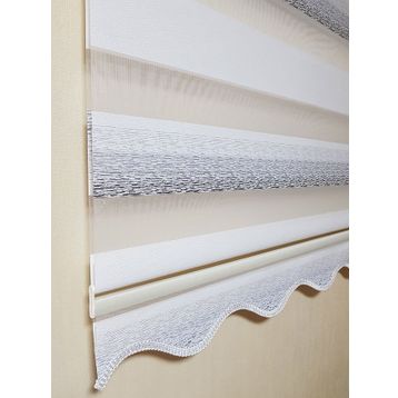 BBB MZ509 Krem 90x200 Stor Zebra Perde
