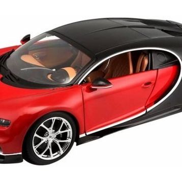 Bburago 1:18 Bugatti Chiron Kırmızı Model Araba