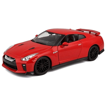 Bburago 1:24 Nissan GT-R 2017 Kırmızı Model Oyuncak Araba