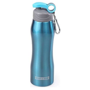 B&D İnce Pipetli 750 ml Çelik Matara