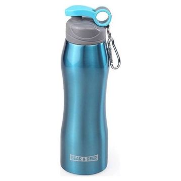 B&D İnce Pipetli 750 ml Çelik Matara