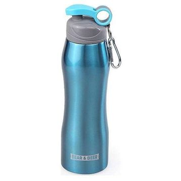 B&D İnce Pipetli 750 ml Çelik Matara