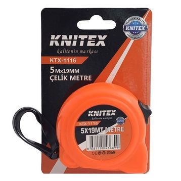 BDR KTX-1116 5 mt x 19 mm Çelik Şerit Metre