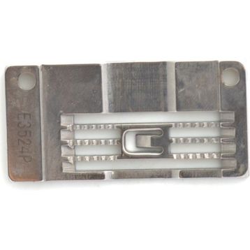 BDR Siruba E3524P Reçme 4.8 mm Kanallı Etek Plaka