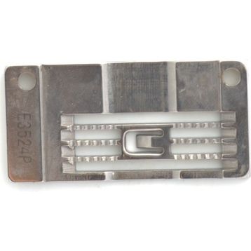 BDR Siruba E3524P Reçme 4.8 mm Kanallı Etek Plaka