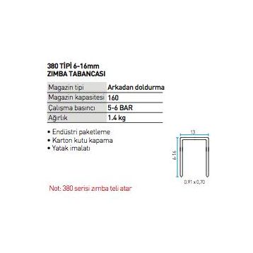 Bea 380/16-419 Zımba Makinesi