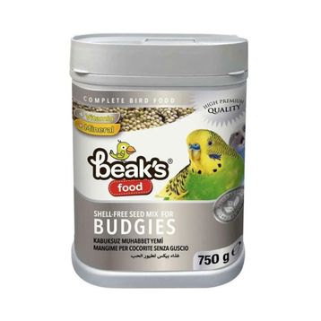 Beaks Kabuksuz 5x750 gr Muhabbet Kuşu Yemi