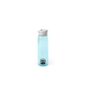 Bear Deer 750 ml MT0005 Pipetli Tritan Oynar Tutacaklı Pastel Turkuaz Şeffaf Plastik Matara