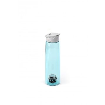 Bear Deer 750 ml MT0005 Pipetli Tritan Oynar Tutacaklı Pastel Turkuaz Şeffaf Plastik Matara