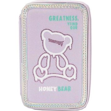 Bear&Deer BD-KCS224 Mor Honey Bear Kalem Kutusu