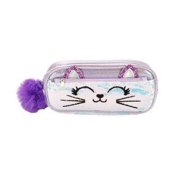 Bear&Deer BD-KCS225 Pembe Kedi Desenli Kalem Kutusu