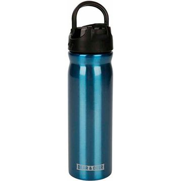 Bear&Deer BD-MT0001 Mavi 500 ml Çelik Matara
