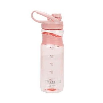 Bear&Deer BD-MT0027 Mavi 700 ml Silikon Tutacaklı Pastel Renk Matara