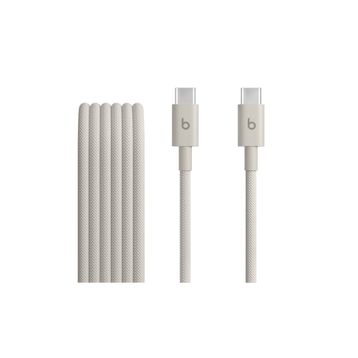 Beats 1.5 m Bej Type-C to Type-C Hızlı Şarj Kablosu