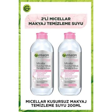 Beaulis 200 ml Micellar Kusursuz 2'li Makyaj Temizleme Suyu