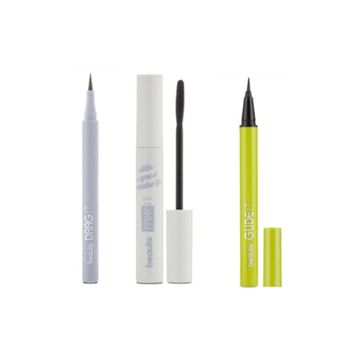 Beaulis Drag It Eyeliner + Fake It Maskara + Glide It Eyeliner