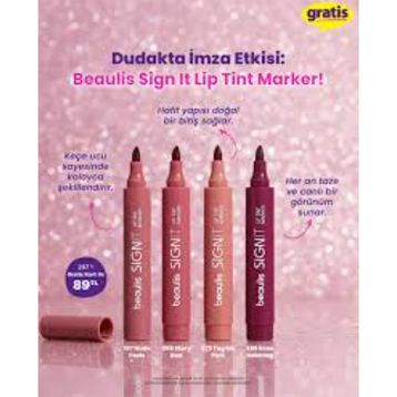 Beaulis Sign It 365 Story Red Lip Tint Marker