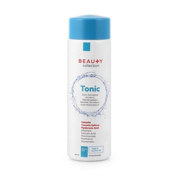 Beauty Collection Yağlı ve Karma Ciltler İçin 200 ml Temizleyici Tonik