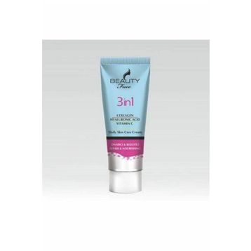 Beauty Face 3in1 50 ml Onarıcı Besleyici Kollajen Hyaluronic Asit Vitamin Krem