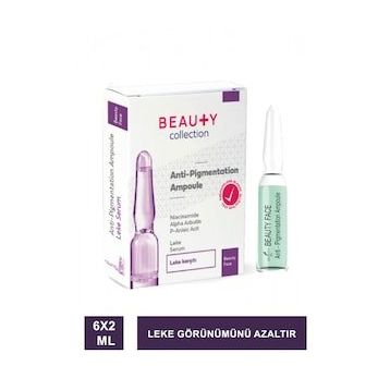 Beauty Face Anti Pigmentation 6x2 ml Leke Karşıtı Ampul