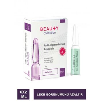 Beauty Face Anti Pigmentation 6x2 ml Leke Karşıtı Ampul