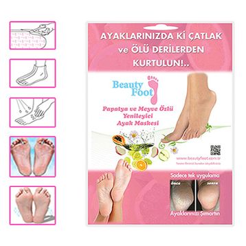 Beauty Foot Ayak Maskesi