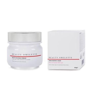 Beauty Omelette Kuru Ve Hassas Ciltler Için Beyaz 50 gr Nemlendirici Yüz Kremi