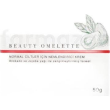 Beauty Omelette Kuru Ve Hassas Ciltler Için Beyaz 50 gr Nemlendirici Yüz Kremi