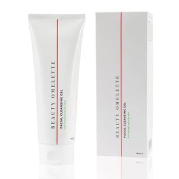 Beauty Omelette Normal Ve Yağlı Ciltler İçin Beyaz 180 gr Yüz Temizleme Jeli