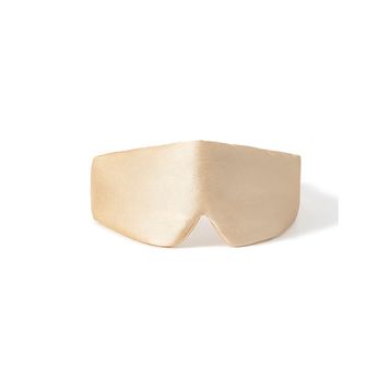 Beauty Pillow Bej İpek Uyku Maskesi Göz Bandı