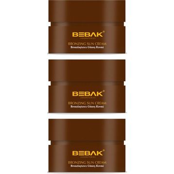 Bebak 3x100 ml Kakao Güneş Kremi