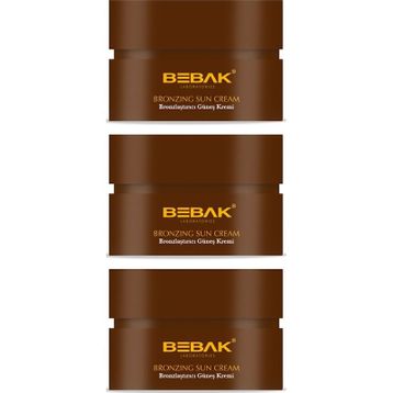 Bebak 3x100 ml Kakao Güneş Kremi