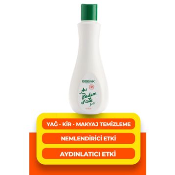 Bebak Acı Badem 215 ml Makyaj Temizleme Sütü